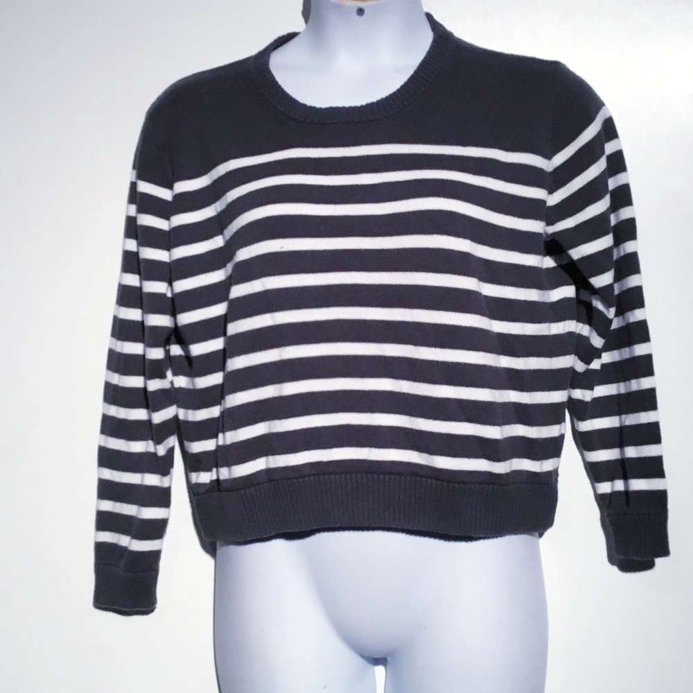 J. Crew Sweater gray size large